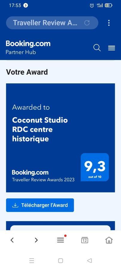 Coconut Studio Rdc Centre Historique Rochefort  Eksteriør billede